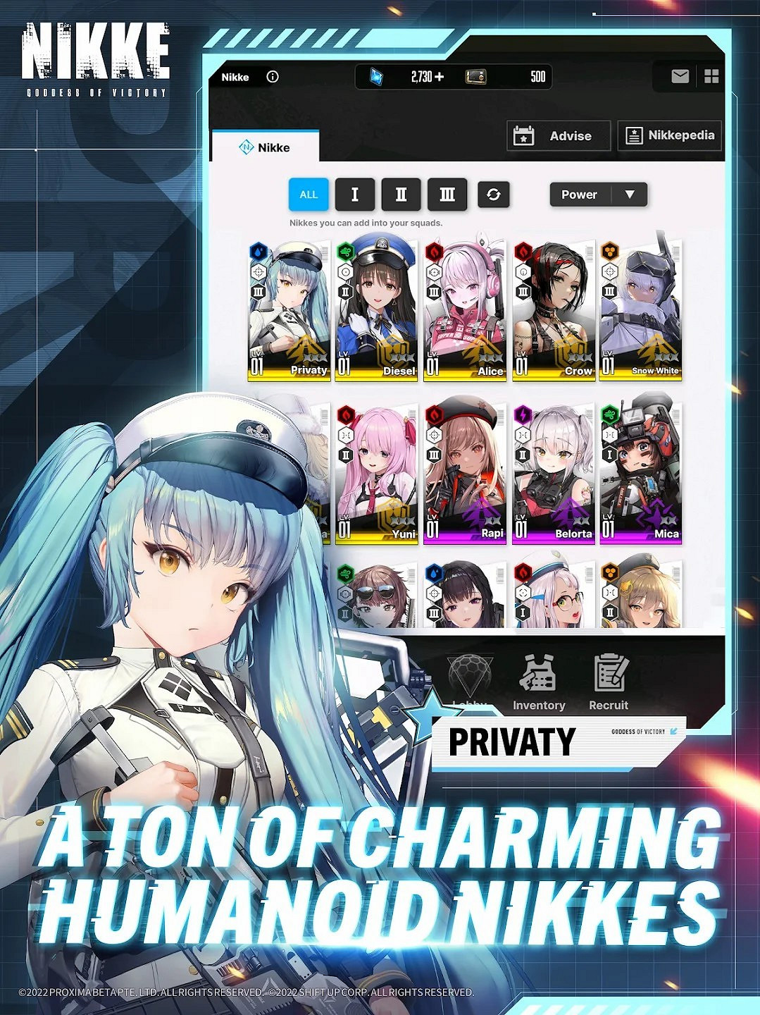 “油膩師姐”手遊《Nikke：勝利女神》正式開服 支援中文