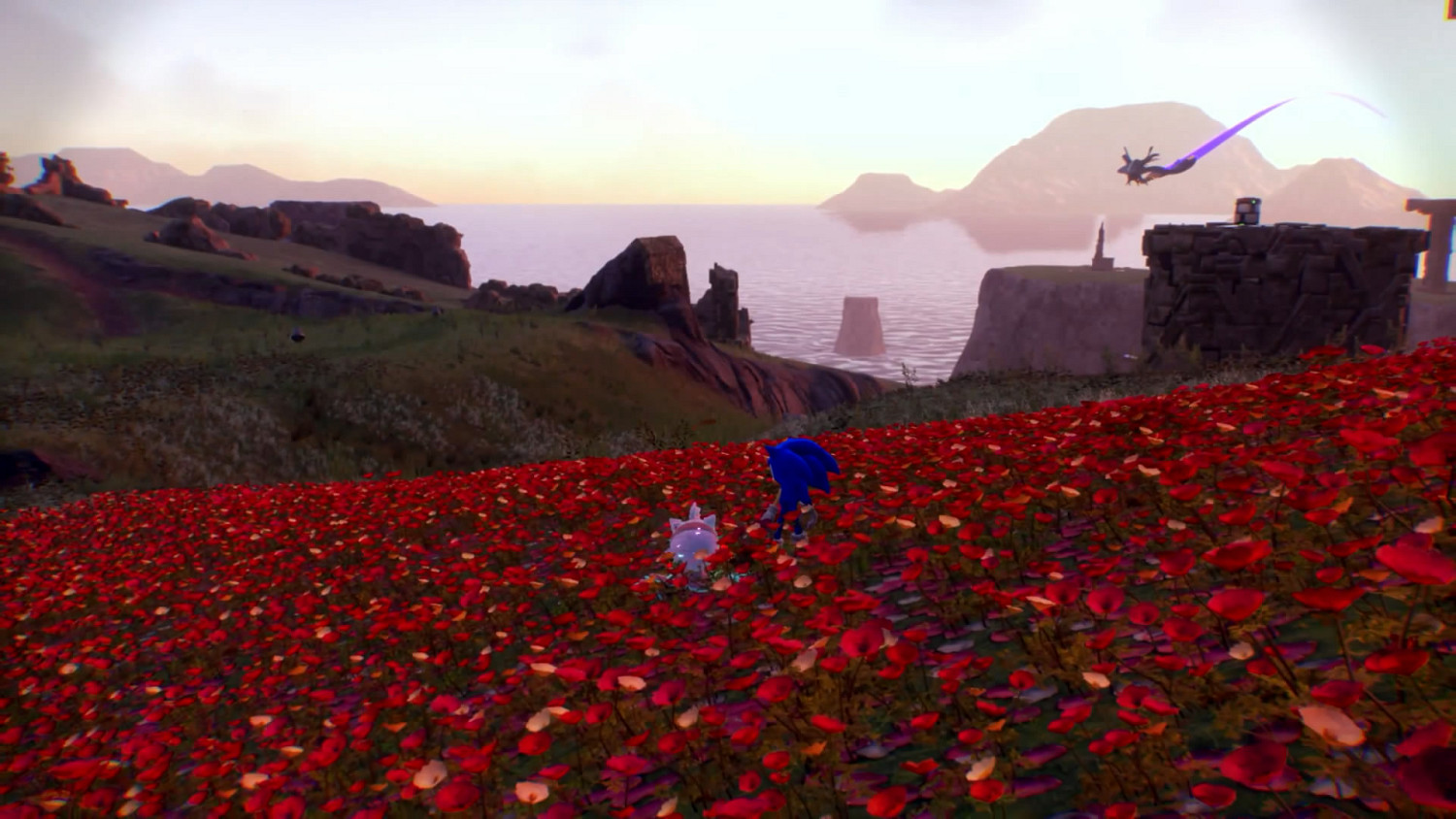 開放世界動作遊戲《索尼克:未知邊境》新預告片“對決”