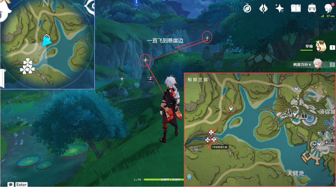 《原神》劫波蓮採集點在哪？劫波蓮點位介紹