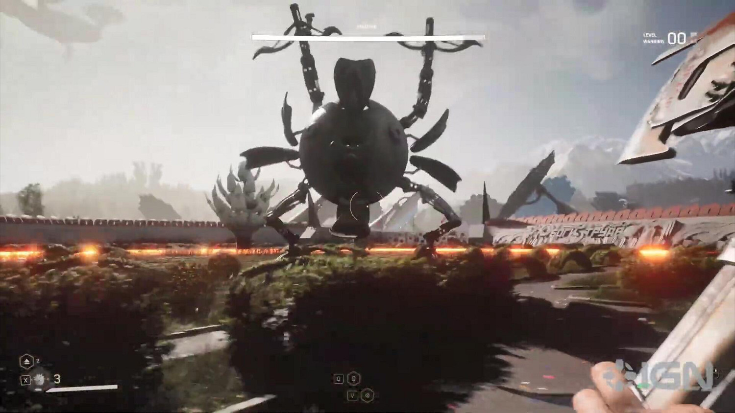 《原子之心》Boss戰影片展示:張牙舞爪的機械大鐵球 《原子之心》Boss戰影片展示:張牙舞爪的機械大鐵球