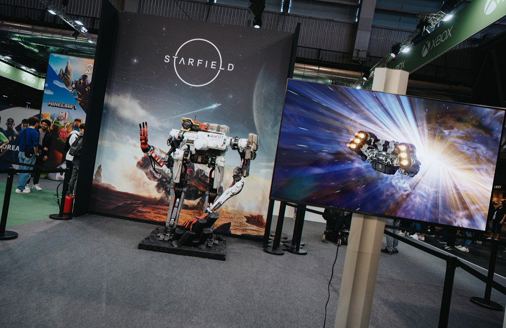 《星空》亮相巴黎遊戲展！雕像及遊戲內飛船造型曝光