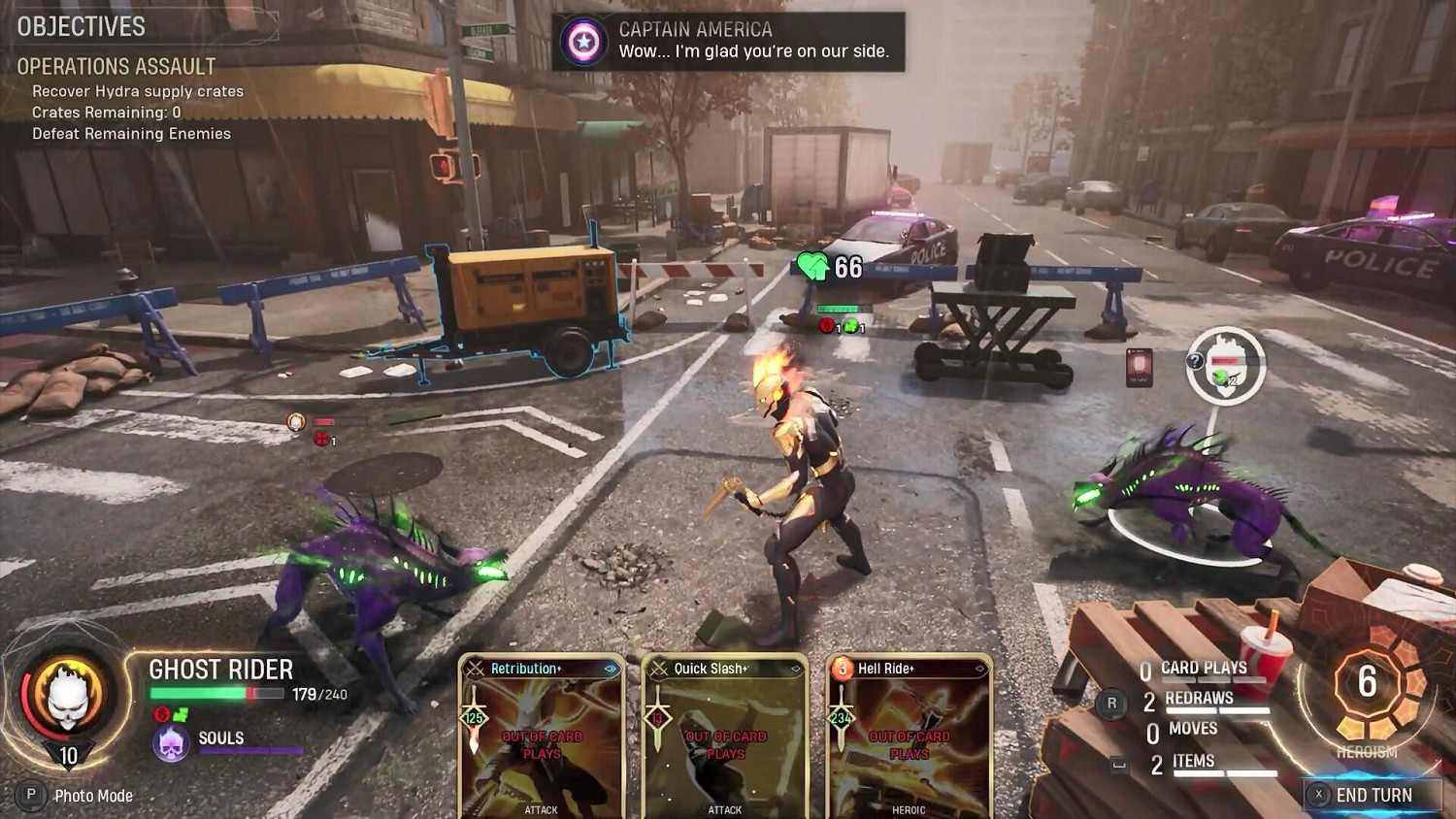 《漫威暗夜之子》惡靈騎士玩法展示 以命搏命的狠人! 《漫威暗夜之子》惡靈騎士玩法展示 以命搏命的狠人!