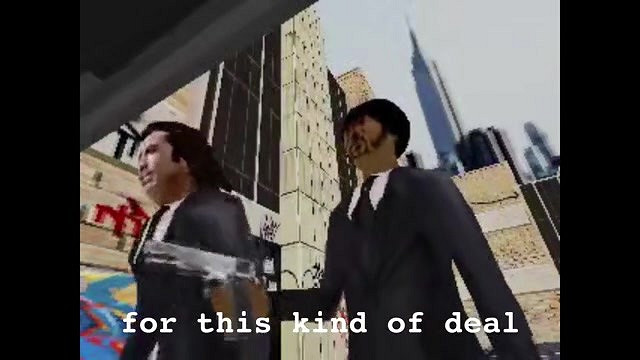 粉絲展示《低俗小說》自製改編PS1風格遊戲 粉絲展示《低俗小說》自製改編PS1風格遊戲