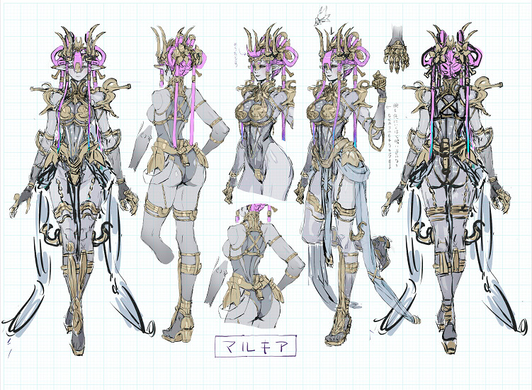 《星海6》人設“あきまん”公開角色設計草稿! 《星海6》人設“あきまん”公開角色設計草稿!