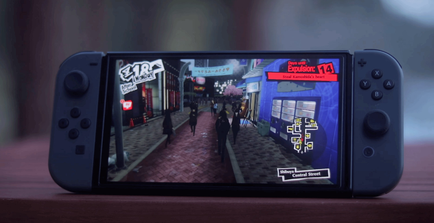 數毛社銳評Switch版《P5R》：太糊了！效果並不理想！