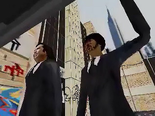 粉絲自製《低俗小說》PS1風遊戲 實機展示效果不錯 粉絲自製《低俗小說》PS1風遊戲 實機展示效果不錯