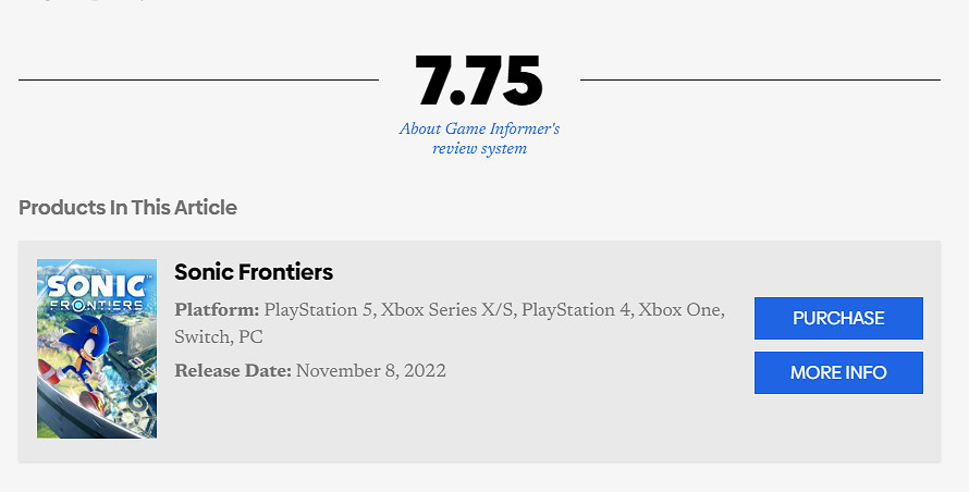 《索尼克:未知邊境》全球媒體評分解禁 MC均分73 《索尼克:未知邊境》全球媒體評分解禁 MC均分73
