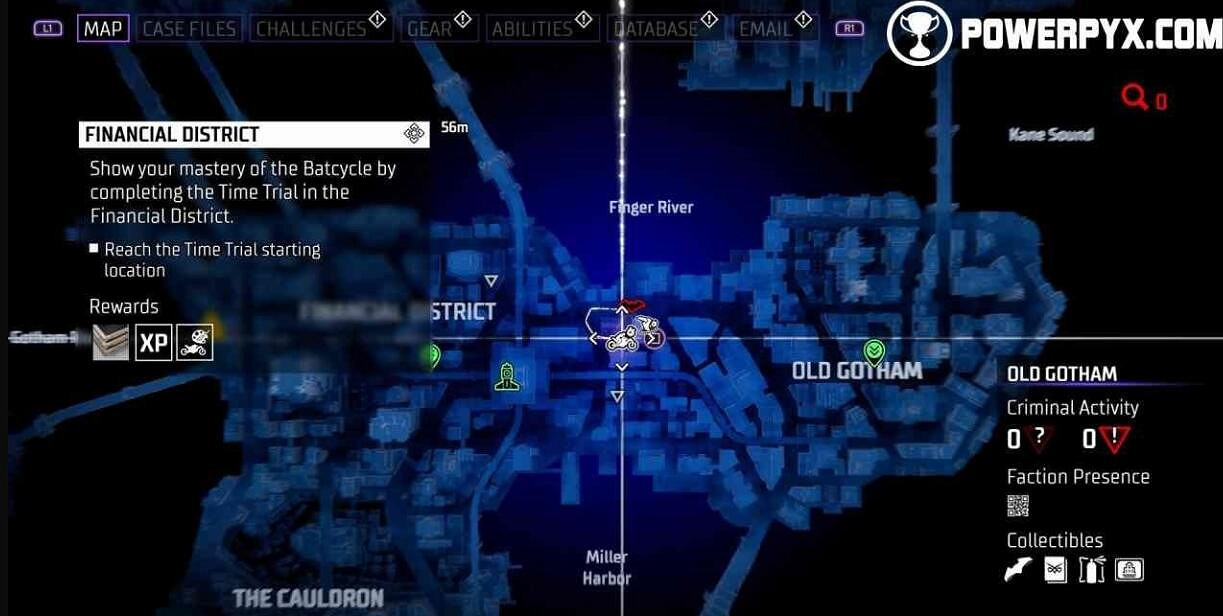 《高譚騎士》蝙蝠摩托競速位置在哪？風馳電掣獎杯攻略