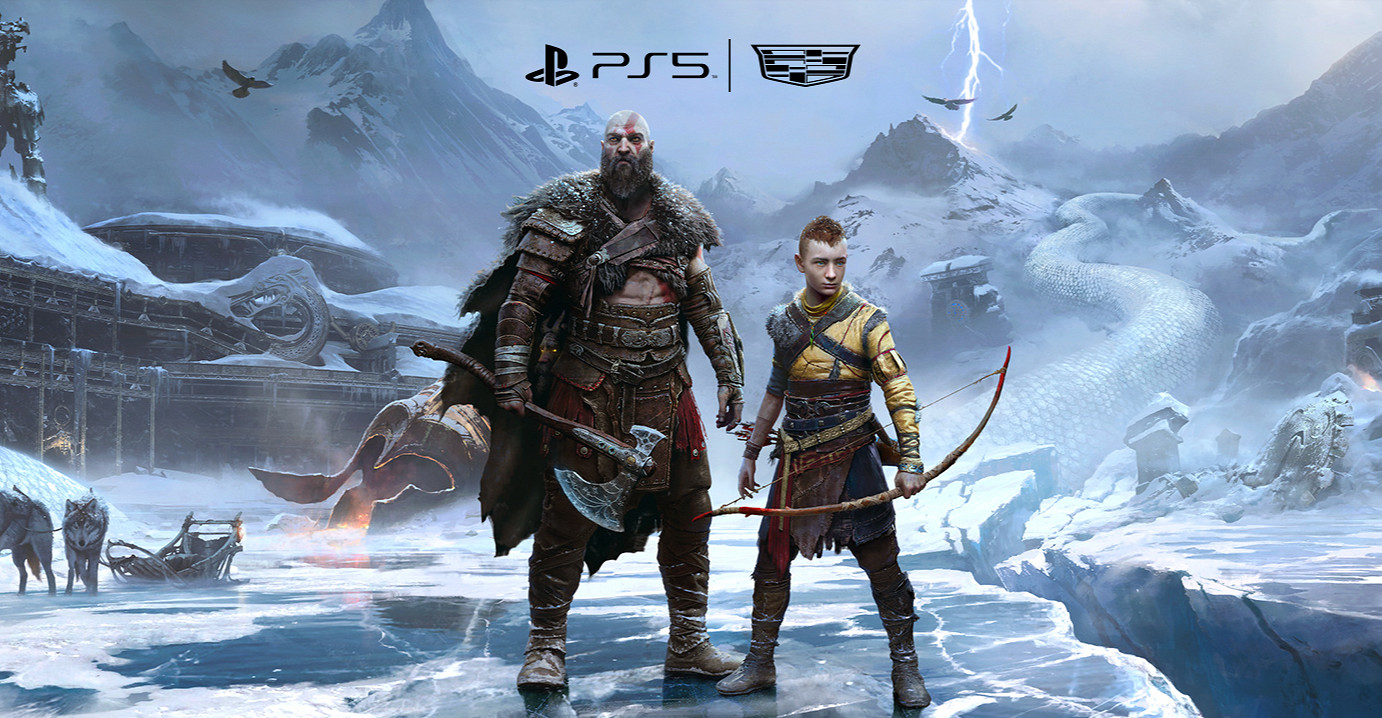 《戰神5》跨界連動凱迪拉克：奎爺塗裝車，破圈探索！