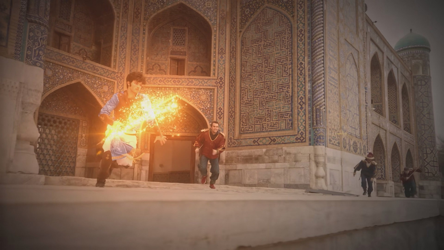 真人版《波斯王子》跑酷 主角穿梭異域建築逃避追兵 真人版《波斯王子》跑酷 主角穿梭異域建築逃避追兵