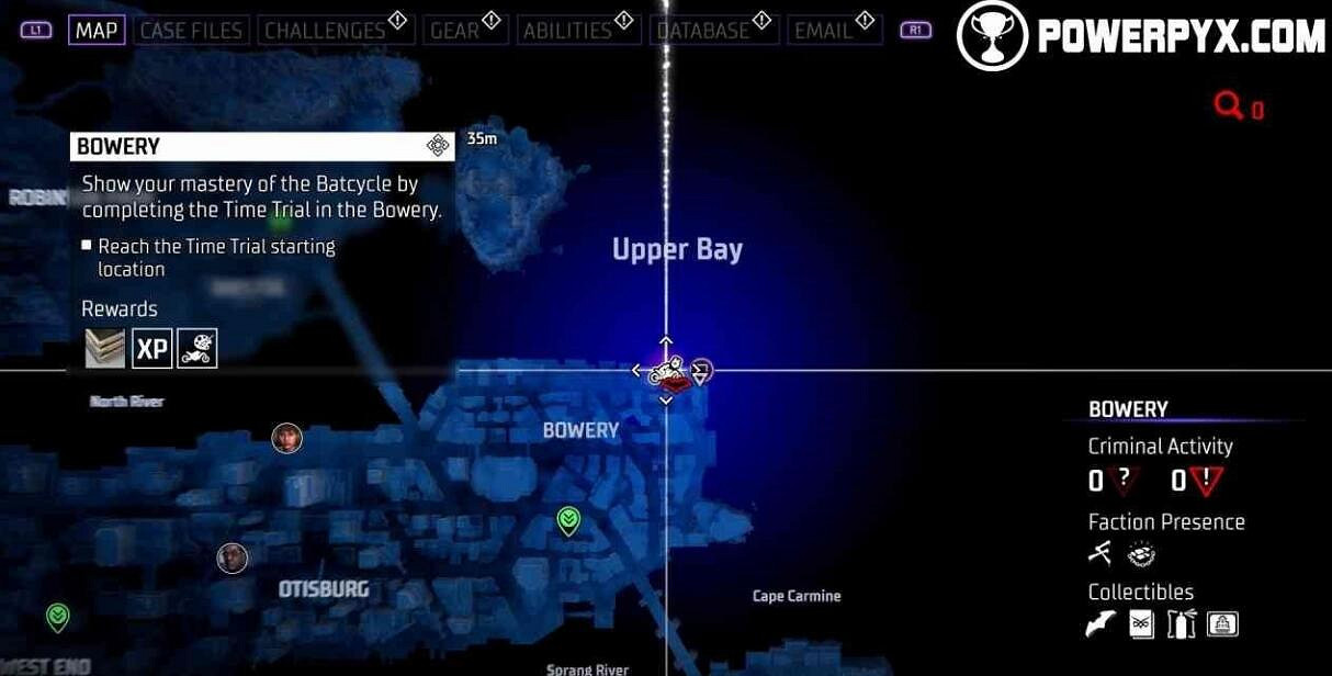 《高譚騎士》蝙蝠摩托競速位置在哪？風馳電掣獎杯攻略