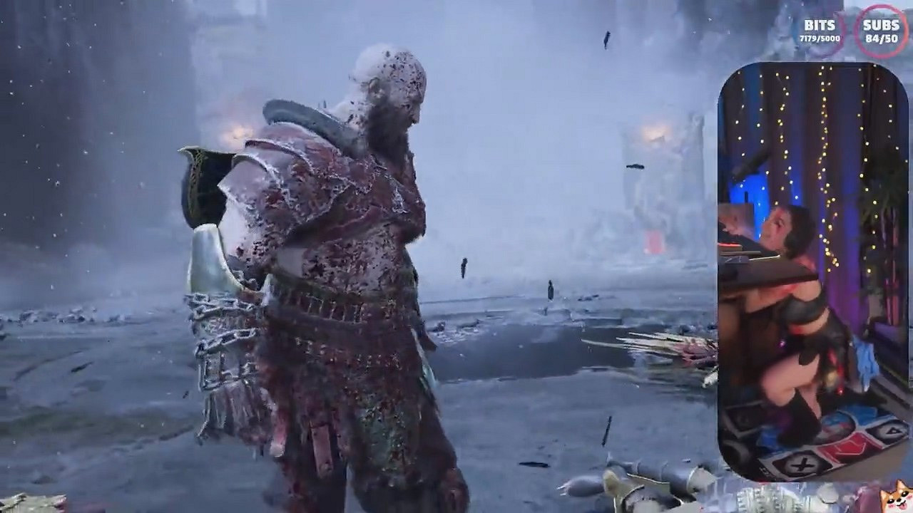 美女主播挑戰跳舞毯擊殺《戰神4》女武神:人麻了! 美女主播挑戰跳舞毯擊殺《戰神4》女武神:人麻了!