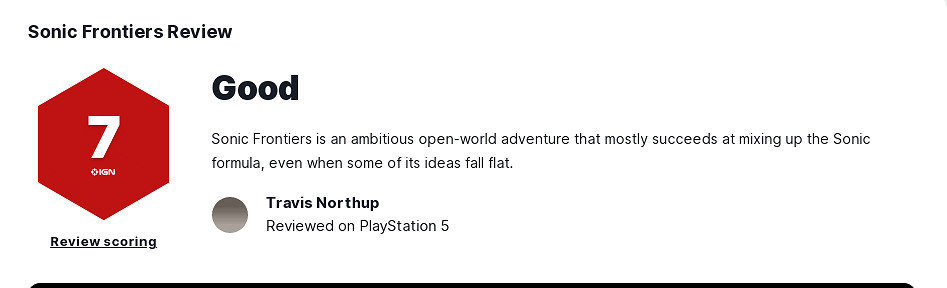 《索尼克:未知邊境》全球媒體評分解禁 MC均分73 《索尼克:未知邊境》全球媒體評分解禁 MC均分73