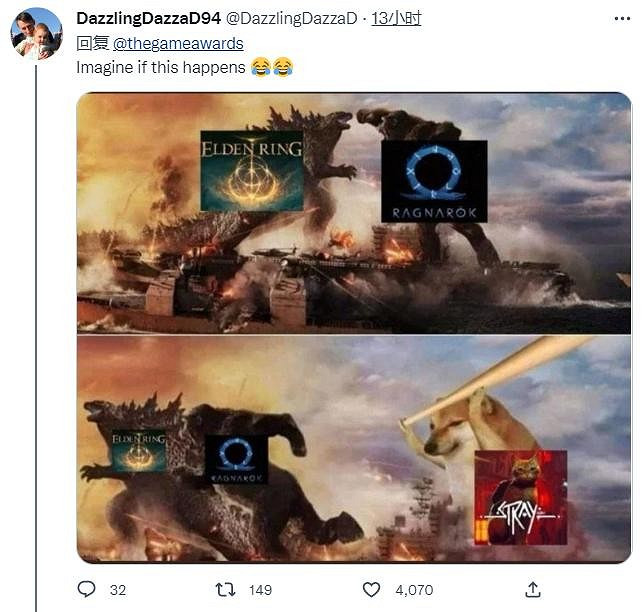 TGA官方發文邀請玩家預測:誰是今年的年度最佳遊戲? TGA官方發文邀請玩家預測:誰是今年的年度最佳遊戲?