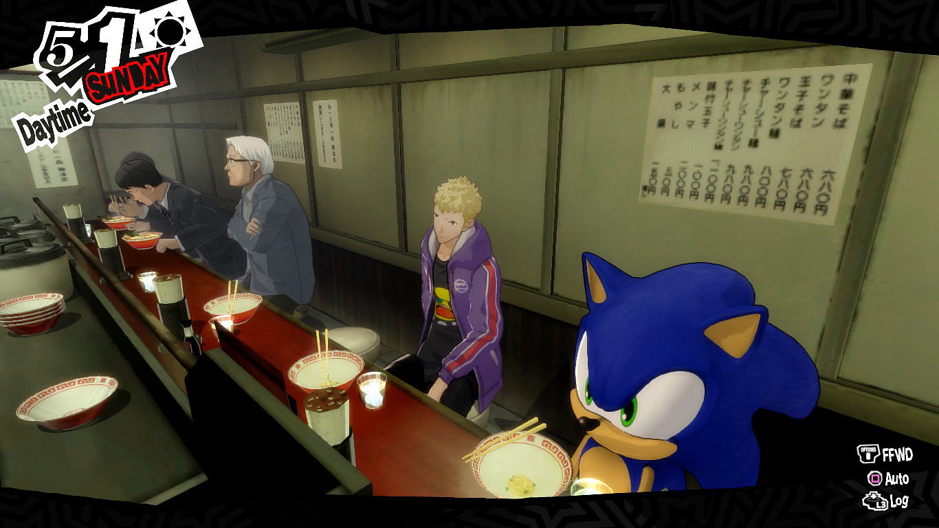 《女神異聞錄5R》索尼克MOD:藍色刺蝟成為心靈怪盜 《女神異聞錄5R》索尼克MOD:藍色刺蝟成為心靈怪盜