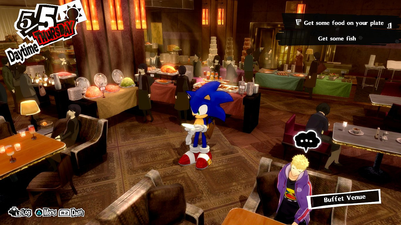 《女神異聞錄5R》索尼克MOD:藍色刺蝟成為心靈怪盜 《女神異聞錄5R》索尼克MOD:藍色刺蝟成為心靈怪盜