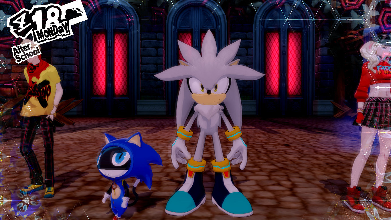 《女神異聞錄5R》索尼克MOD:藍色刺蝟成為心靈怪盜 《女神異聞錄5R》索尼克MOD:藍色刺蝟成為心靈怪盜