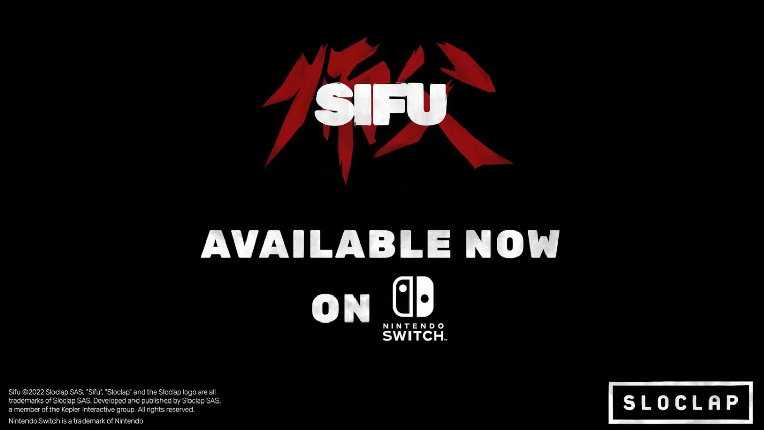 《師父》Switch版發售預告 今日正式推出 《師父》Switch版發售預告 今日正式推出