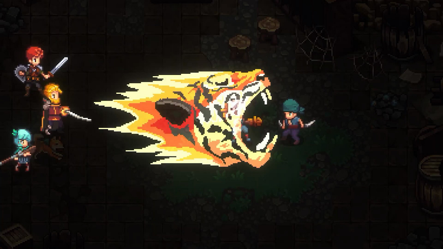 像素風JRPG新遊《鎖鏈回聲》發售日公布!預告片賞 像素風JRPG新遊《鎖鏈回聲》發售日公布!預告片賞
