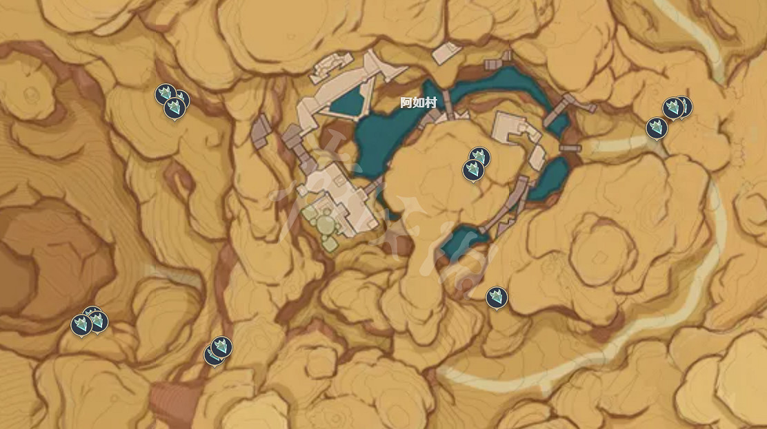 《原神》晶蝶分布圖最新分享 須彌晶蝶分布圖一覽