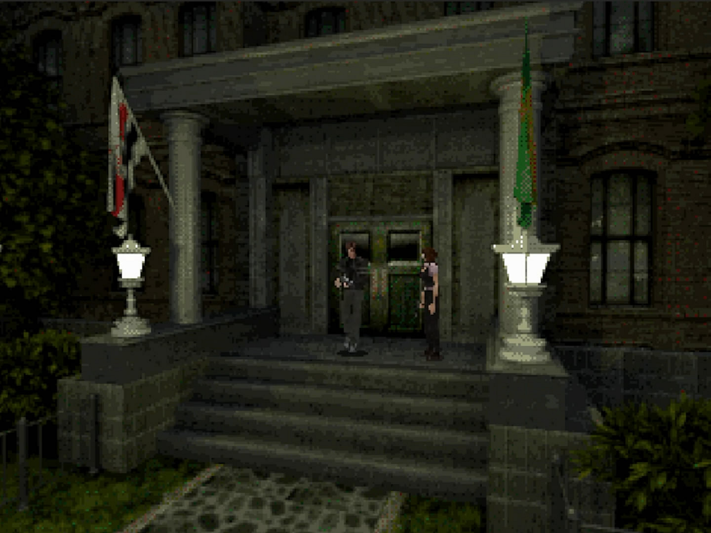 馬賽克畫面好懷舊!PS1畫質版《惡靈古堡6》概念展示 馬賽克畫面好懷舊!PS1畫質版《惡靈古堡6》概念展示