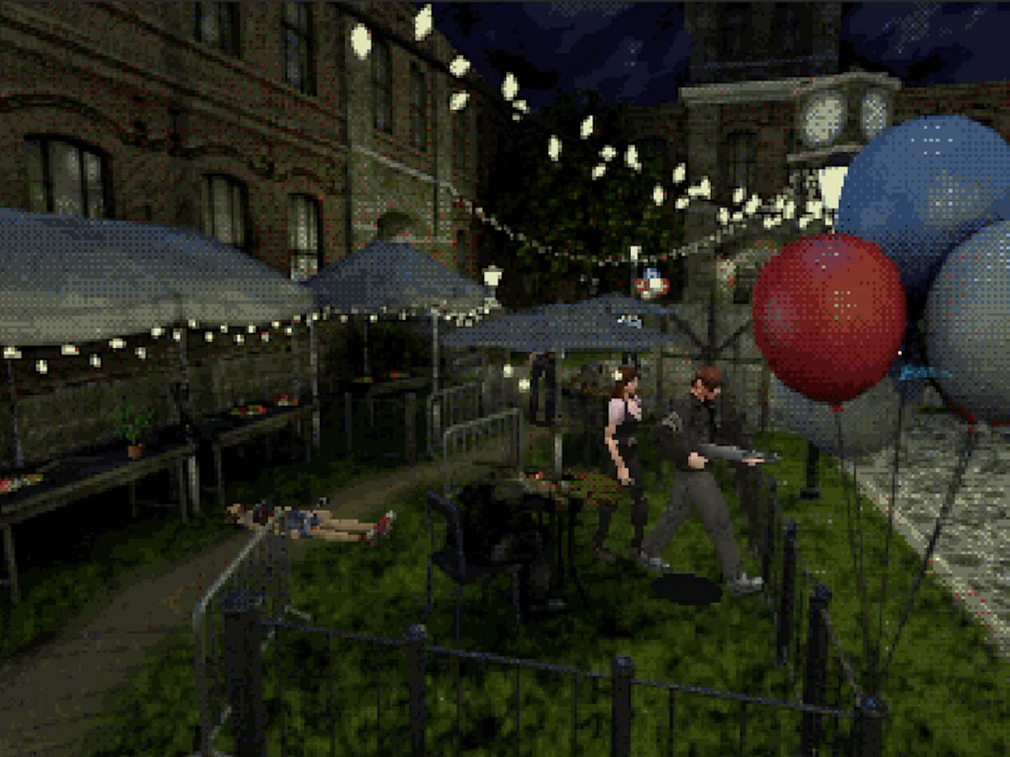 馬賽克畫面好懷舊!PS1畫質版《惡靈古堡6》概念展示 馬賽克畫面好懷舊!PS1畫質版《惡靈古堡6》概念展示