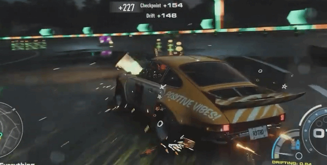 《極速快感：不羈》曝新預告 著名說唱歌手來獻聲！