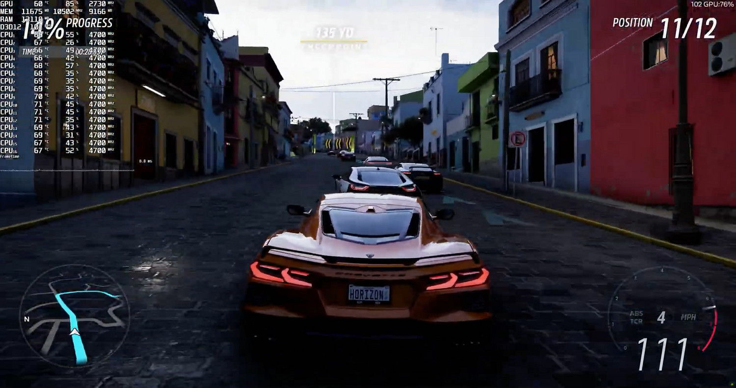 RTX4090《極限競速:地平線5》原生8K 最高畫質展示! RTX4090《極限競速:地平線5》原生8K 最高畫質展示!