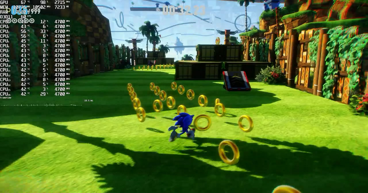 RTX 4090《索尼克:未知邊境》全最高畫質 8K展示! RTX 4090《索尼克:未知邊境》全最高畫質 8K展示!