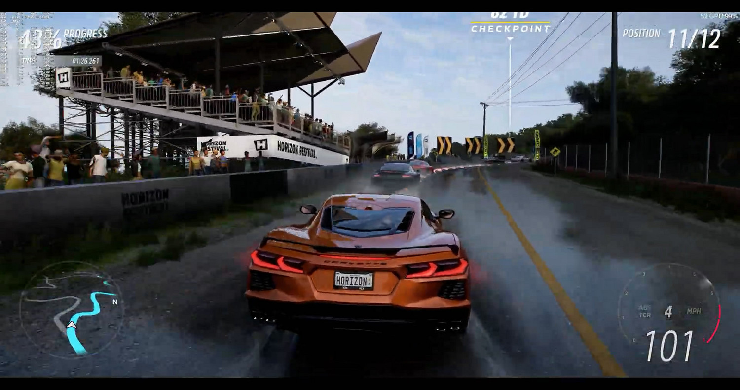 RTX4090《極限競速:地平線5》原生8K 最高畫質展示! RTX4090《極限競速:地平線5》原生8K 最高畫質展示!