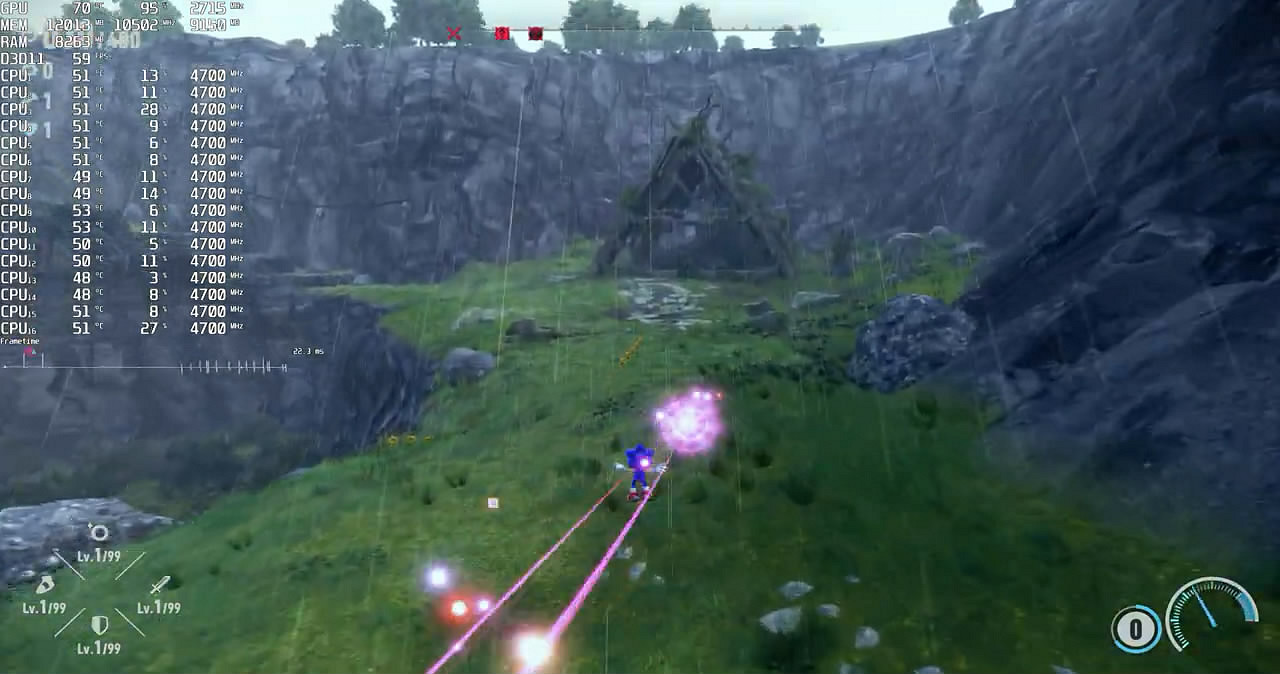 RTX 4090《索尼克:未知邊境》全最高畫質 8K展示! RTX 4090《索尼克:未知邊境》全最高畫質 8K展示!