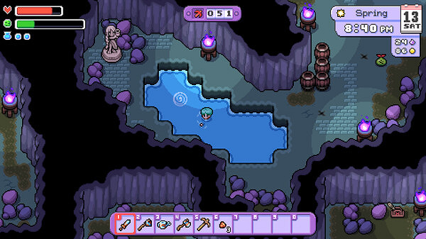 像素風種田遊戲《米斯特裡亞牧場》Steam頁面上線 像素風種田遊戲《米斯特裡亞牧場》Steam頁面上線