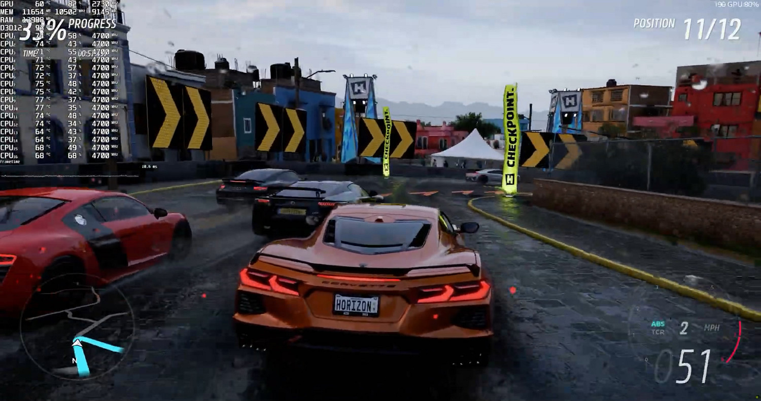 RTX4090《極限競速:地平線5》原生8K 最高畫質展示! RTX4090《極限競速:地平線5》原生8K 最高畫質展示!