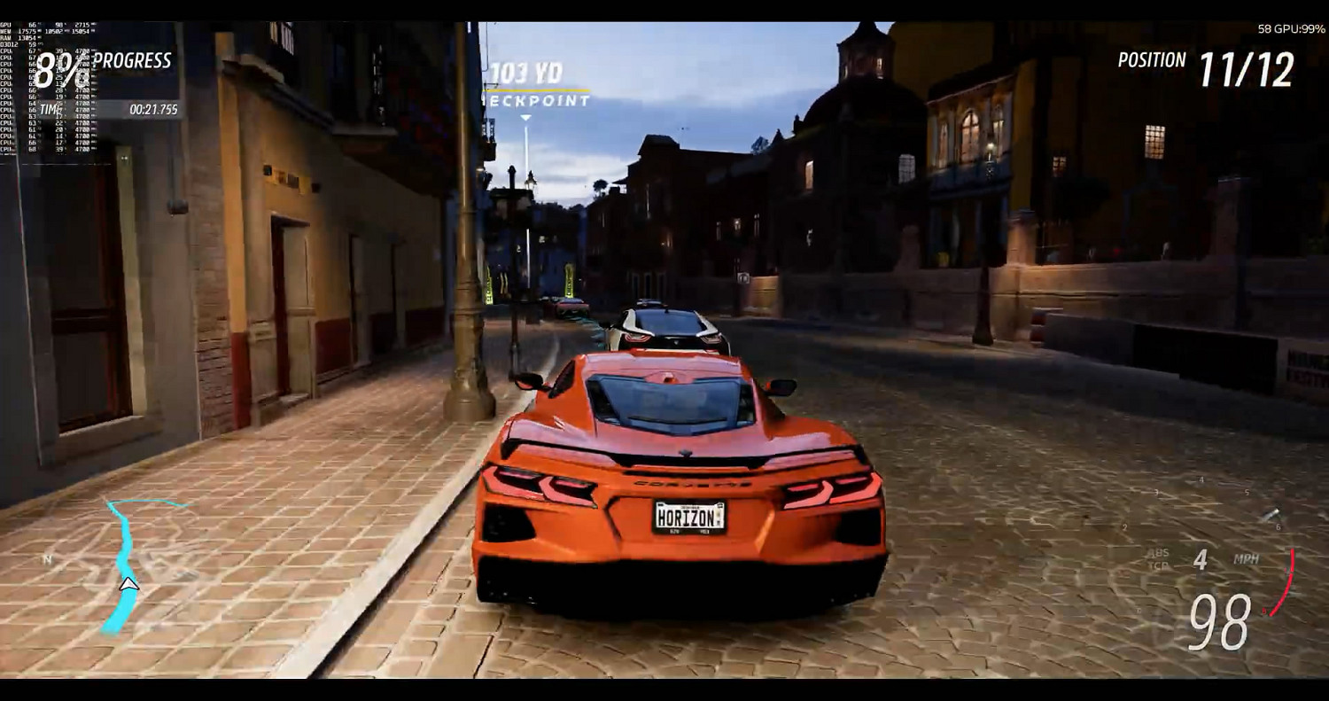 RTX4090《極限競速:地平線5》原生8K 最高畫質展示! RTX4090《極限競速:地平線5》原生8K 最高畫質展示!