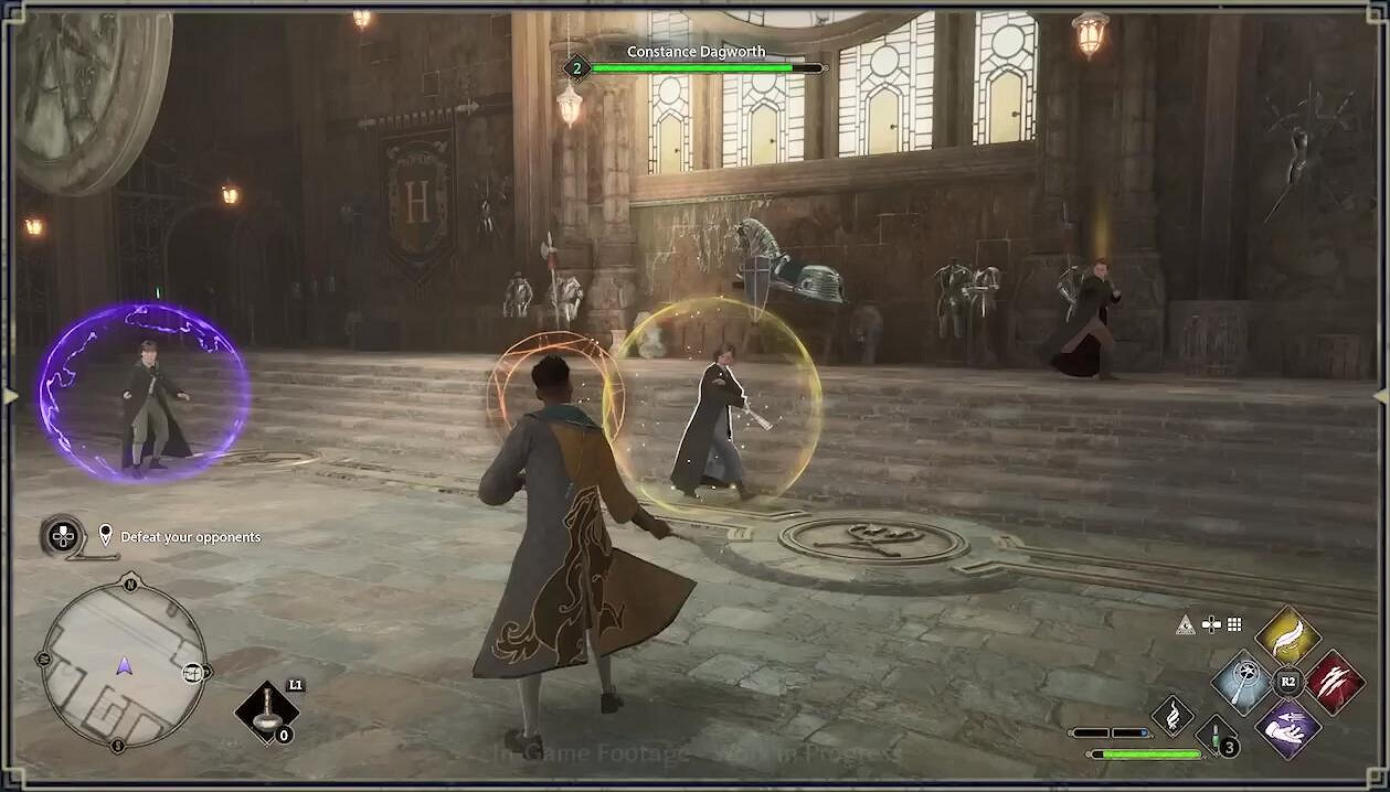 《霍格華茲之遺》魔法戰鬥玩法詳解：就像遠距離擊劍