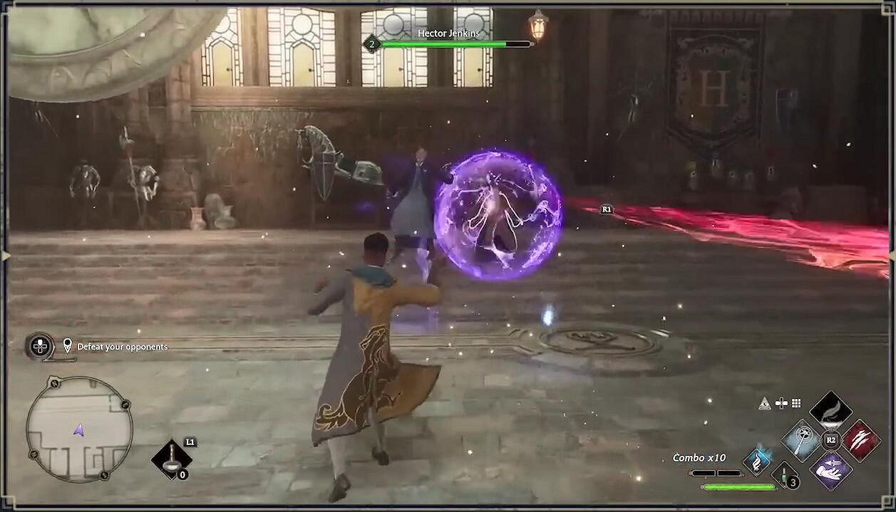 《霍格華茲之遺》魔法戰鬥玩法詳解：就像遠距離擊劍