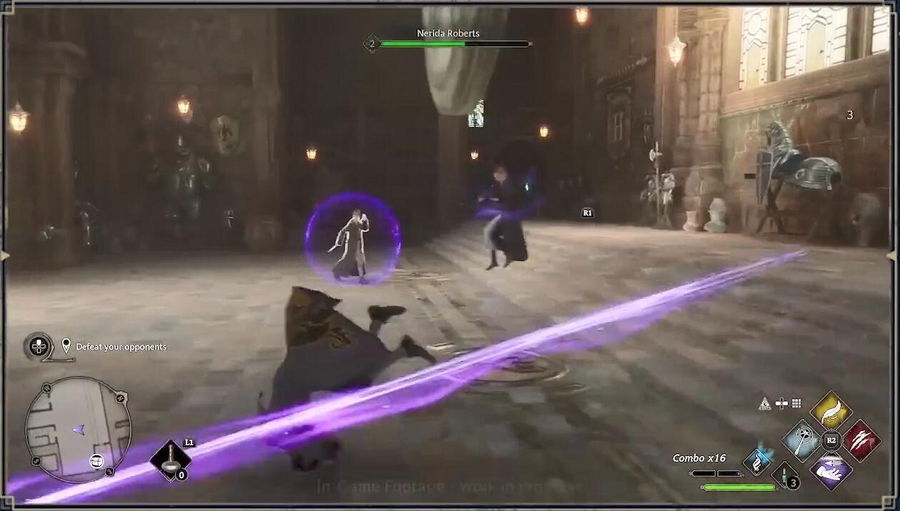 《霍格華茲之遺》魔法戰鬥玩法詳解：就像遠距離擊劍