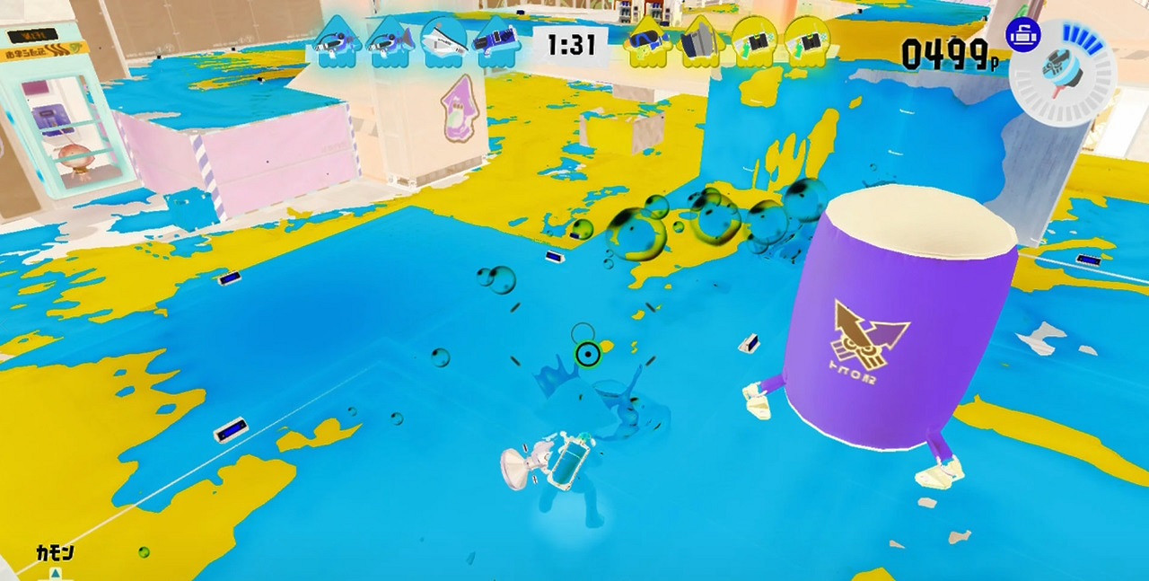 意想不到的問題!《斯普拉遁3》祭典藍色墨水看不清 意想不到的問題!《斯普拉遁3》祭典藍色墨水看不清