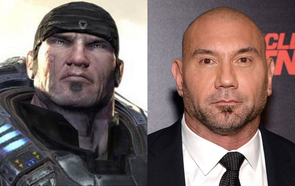 太像了!戴夫·巴提斯塔發布《戰爭機器》馬庫斯試妝照 太像了!戴夫·巴提斯塔發布《戰爭機器》馬庫斯試妝照