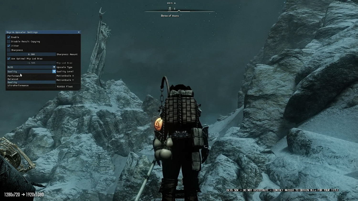 最高畫質4K暢玩?《上古卷軸5》DLSS/FSR/XeSS MOD 最高畫質4K暢玩?《上古卷軸5》DLSS/FSR/XeSS MOD