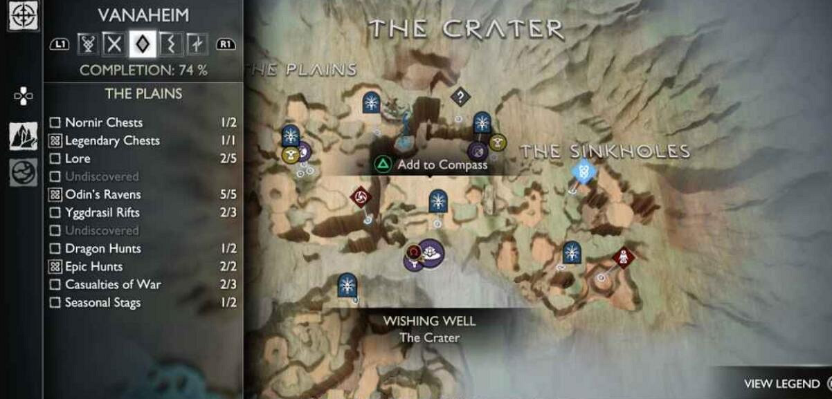 《戰神5》純粹之鹿在哪？支線任務四季雄鹿位置分布