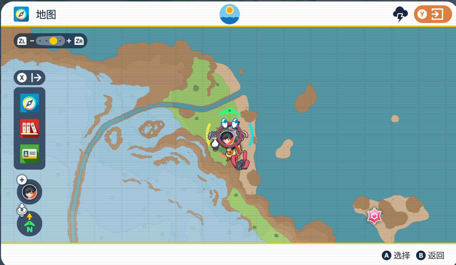 《寶可夢朱紫》二級神古玉魚位置在哪？古玉魚封鎖點位一覽