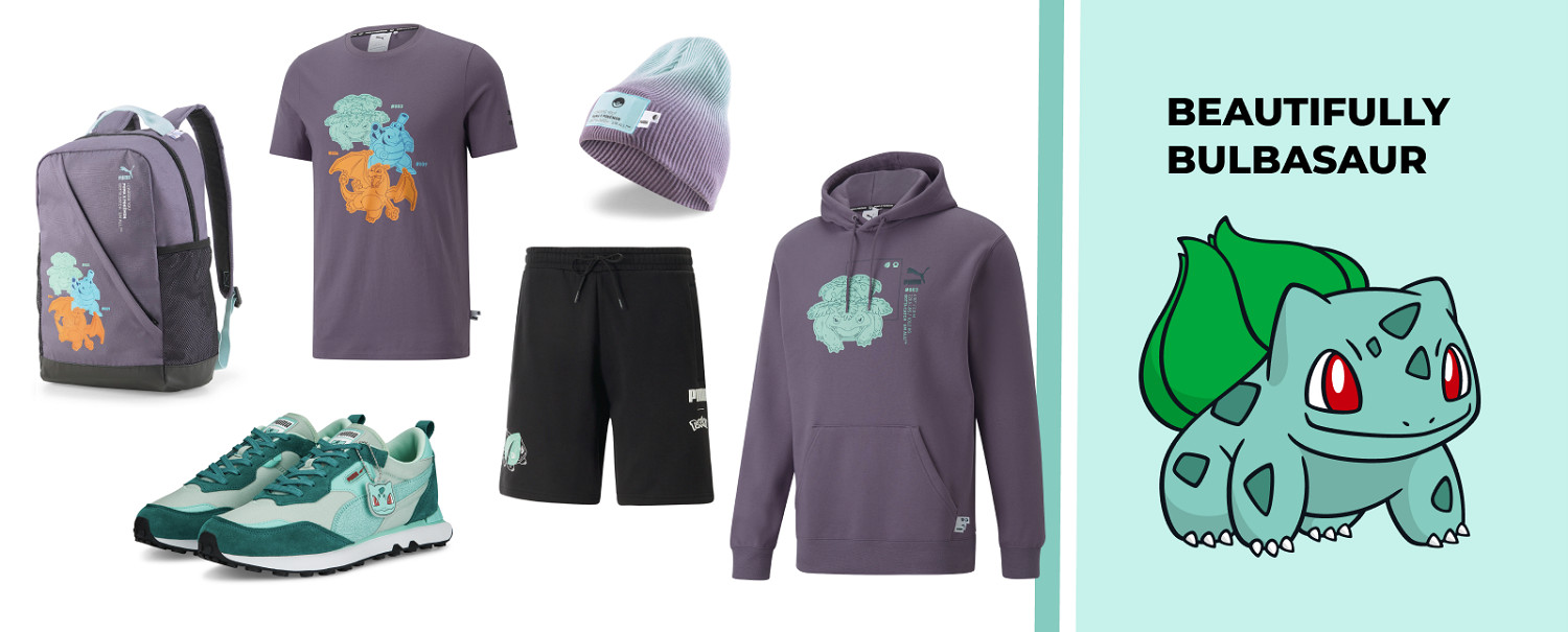彪馬 x 寶可夢聯名服飾公開 現已正式開售