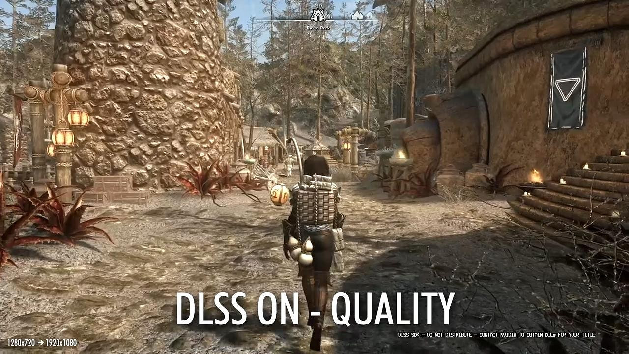 《上古卷軸5》超酷Mod展示 加入DLSS/FSR/XeSS支援