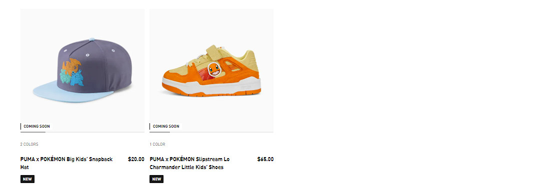 彪馬 x 寶可夢聯名服飾公開 現已正式開售