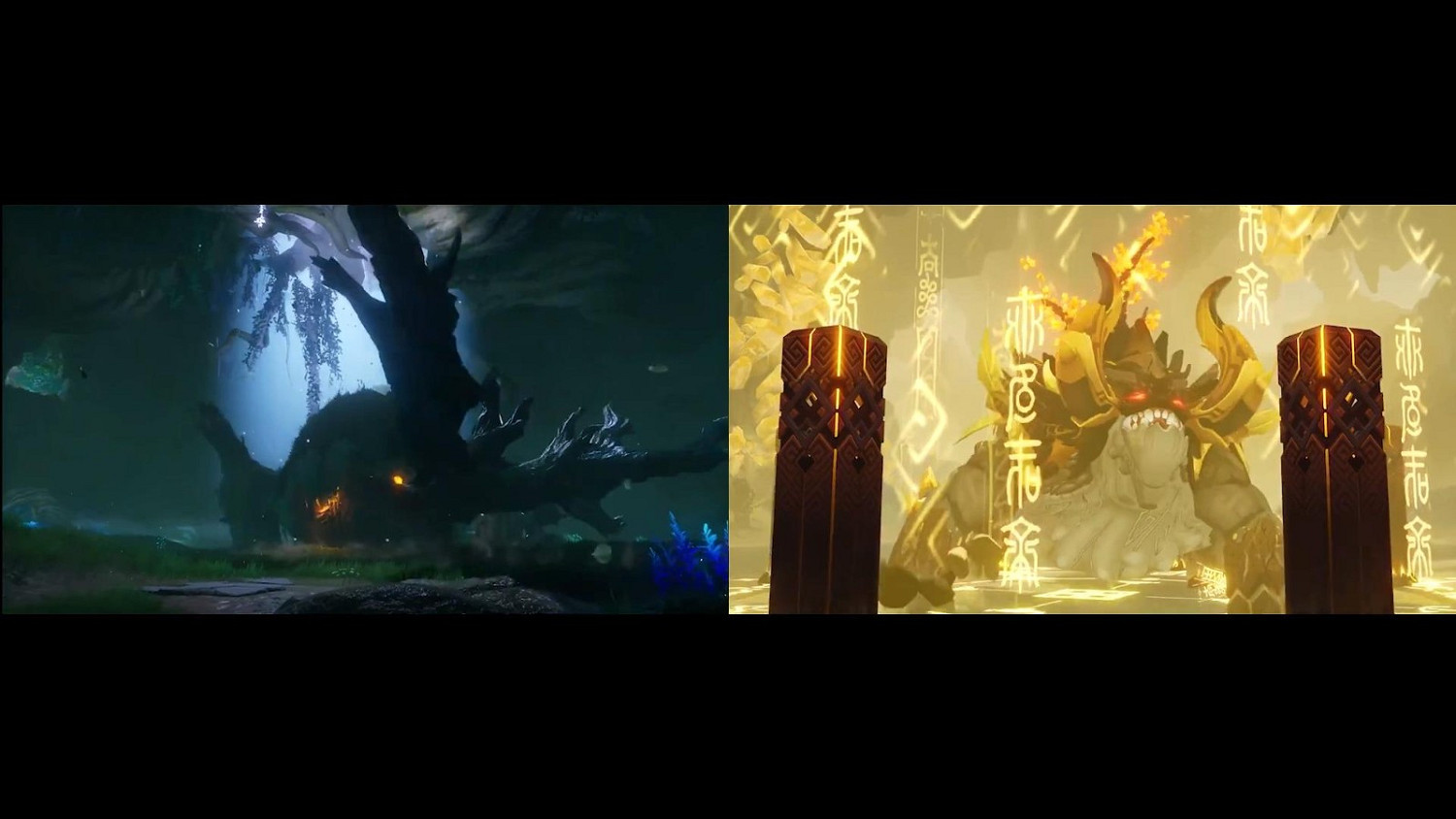 《王者榮耀世界》與《原神》對比 看起來都很不錯