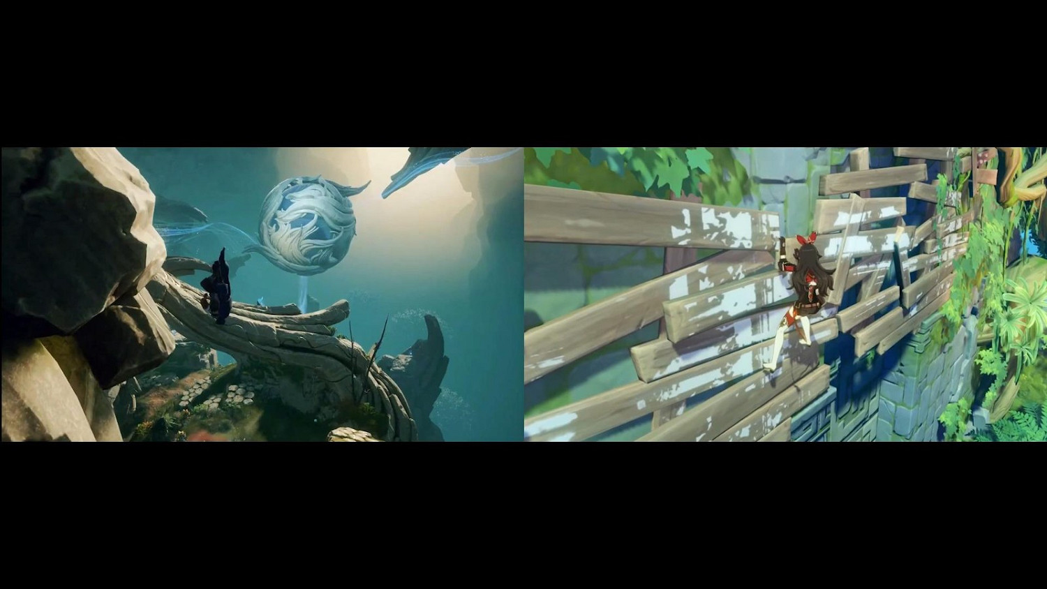 《王者榮耀世界》與《原神》對比 看起來都很不錯