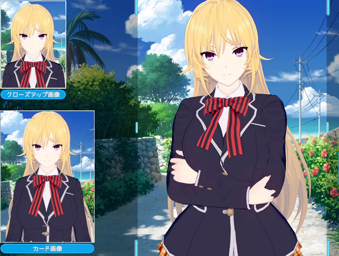 《戀活Sunshine》人物卡食戟之靈繪裡奈分享 食戟之靈繪裡奈怎麽捏？