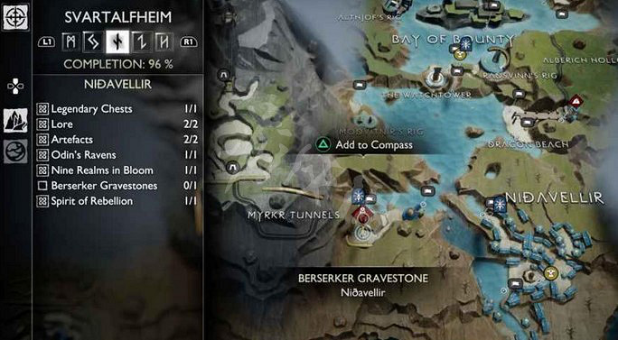 《戰神5》狂戰士位置在哪？狂戰士之墓位置一覽