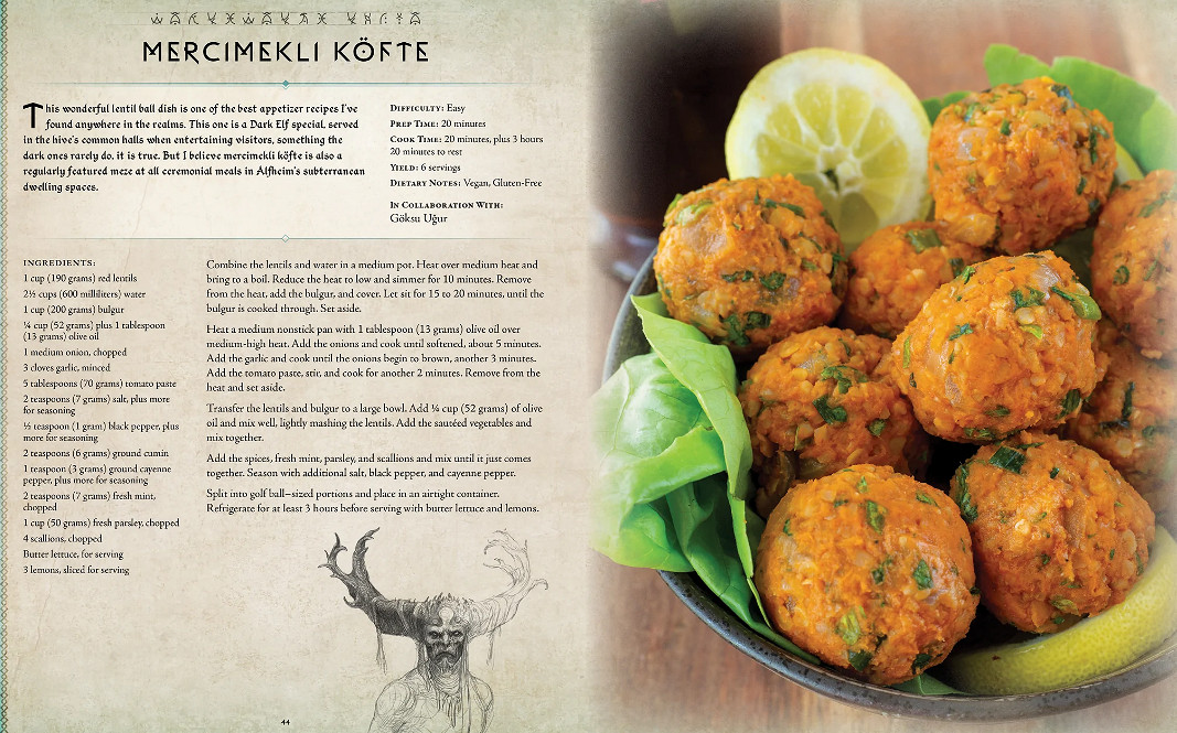 舌尖上的九界!《戰神5》官方食譜開售:超60種餐點 舌尖上的九界!《戰神5》官方食譜開售:超60種餐點